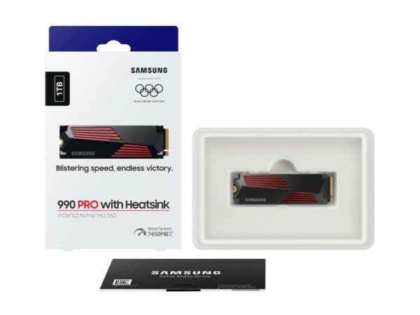 Samsung 990 PRO Solid state-drev MZ-V9P1T0GW 1TB