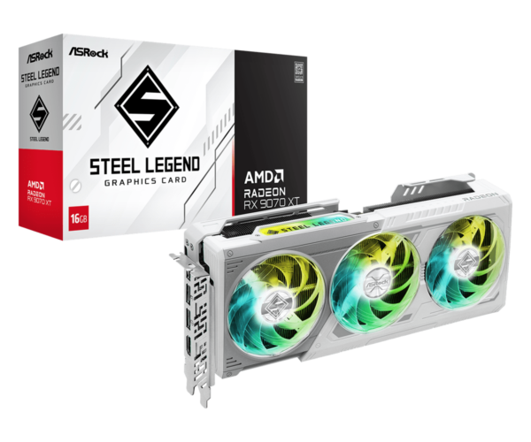 AMD Radeon™ RX 9070 XT Steel Legend 16GB RX9070XT SL 16G