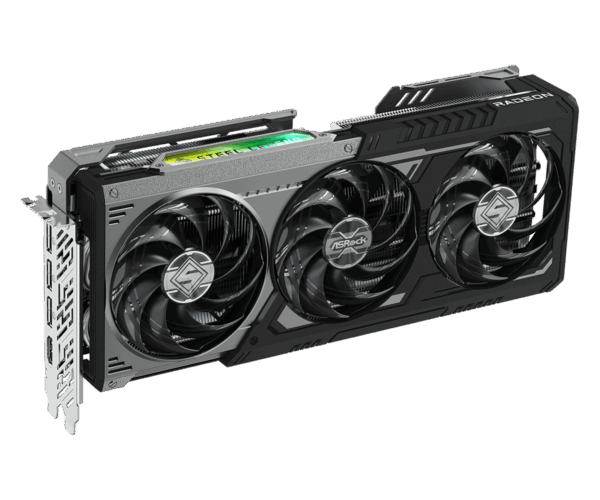 ASROCK AMD Radeon™ RX 9070 XT Steel Legend 16GB Black Edition Sommer Kampagne 2025 - Billede 2