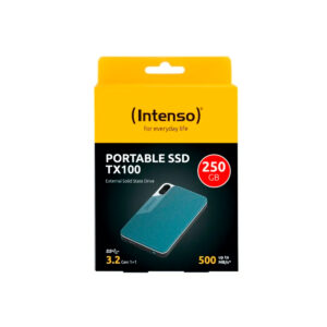 Intenso TX100 Ekstern SSD Harddisk 250GB (USB-C)